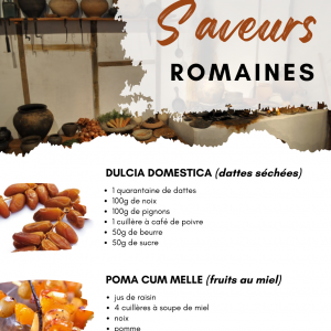 menu saveurs romaines